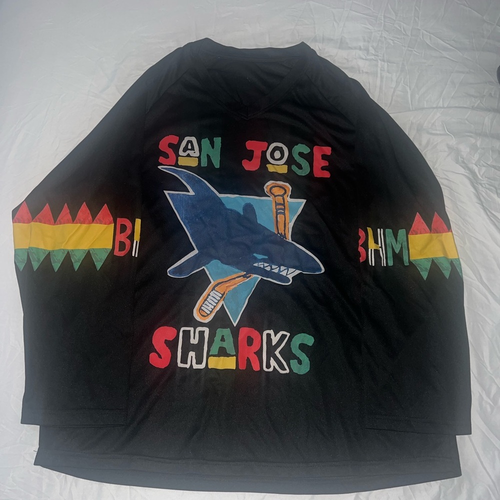 San Jose Sharks Black History Month Hockey Jersey